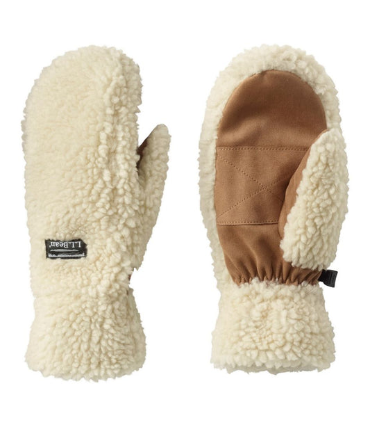 Women's Mountain Pile Fleece Mittens - L.L.Bean Premium