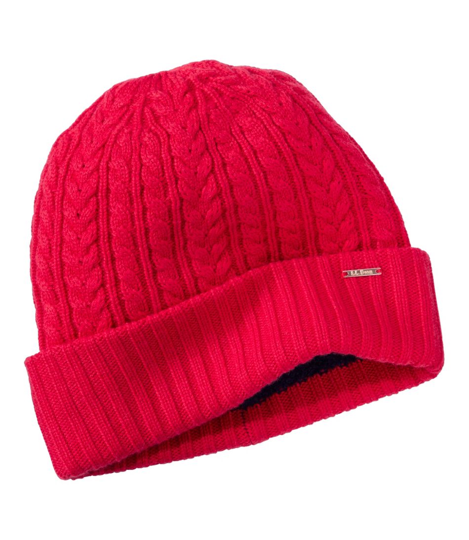 Women's Heritage Cable Hat - L.L.Bean Trending