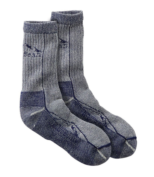 Adults' Cresta Wool Midweight Hiking Socks, Crew - L.L.Bean Premium