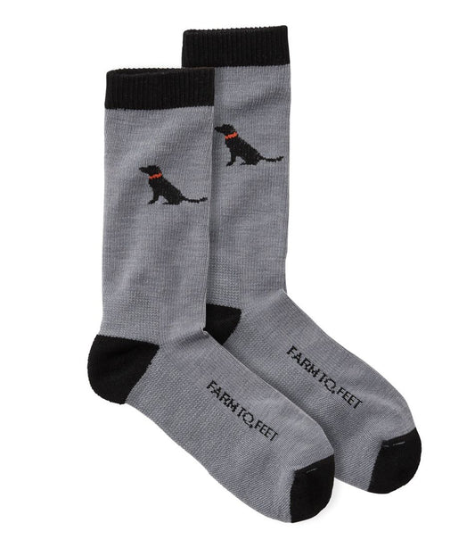 Adults' Farm to Feet Sunderland Crew Socks, Light Cushion - L.L.Bean New