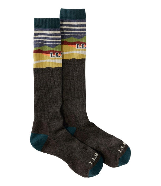 Adults' Katahdin Over the Calf Hiker Socks, Mountain - L.L.Bean Everyday