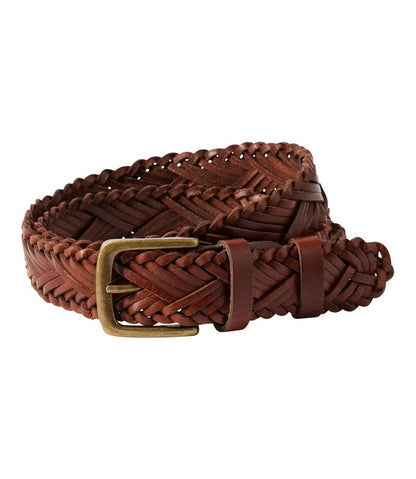 Women's L.L.Bean Braided Leather Belt - L.L.Bean Classic