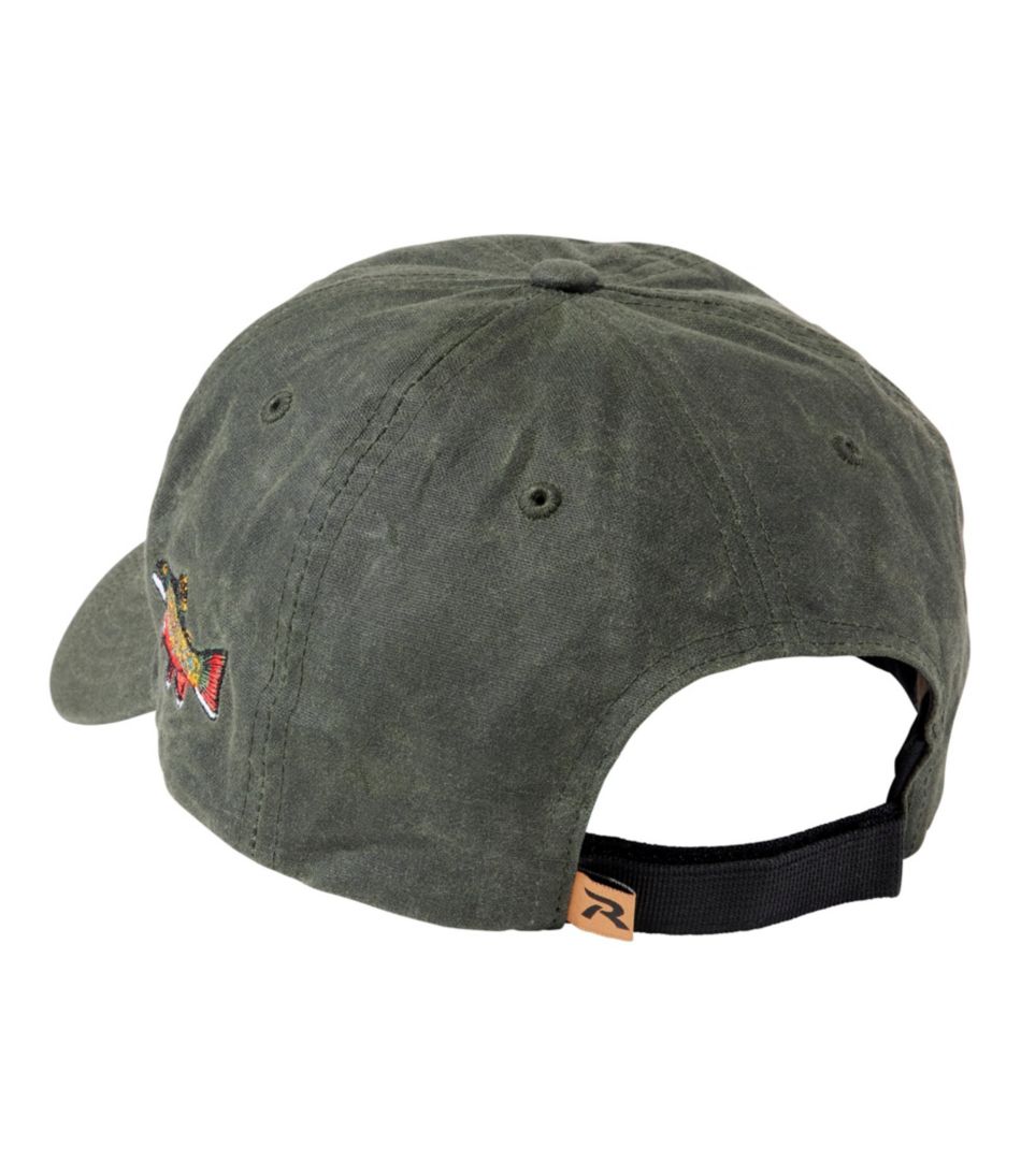 Adults' MIF&W Waxcloth Hat, Brook Trout - L.L.Bean Quality
