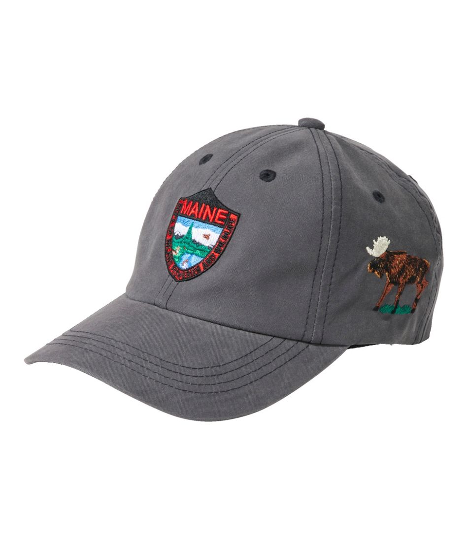 Adults' Maine Inland Fisheries and Wildlife Baseball Cap, Moose - L.L.Bean Quality