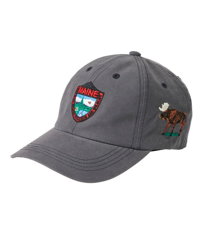 Adults' Maine Inland Fisheries and Wildlife Baseball Cap, Moose - L.L.Bean Quality