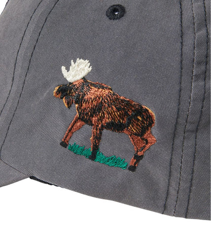 Adults' Maine Inland Fisheries and Wildlife Baseball Cap, Moose - L.L.Bean Quality