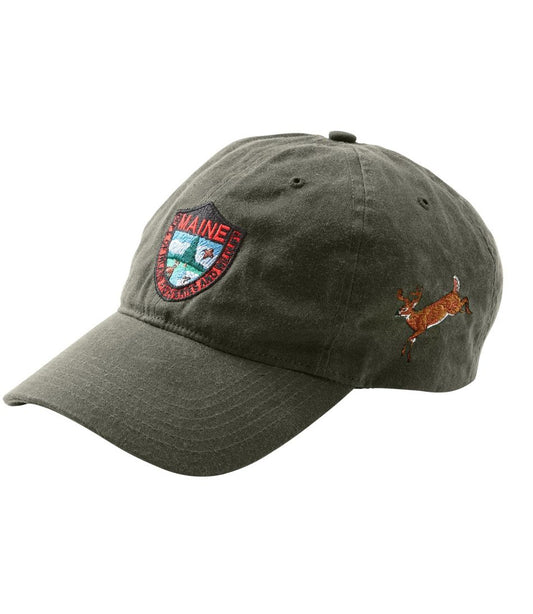 Adults' MIF&W Waxcloth Hat, White-Tailed Deer - L.L.Bean Exclusive