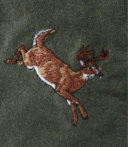 Adults' MIF&W Waxcloth Hat, White-Tailed Deer - L.L.Bean Exclusive