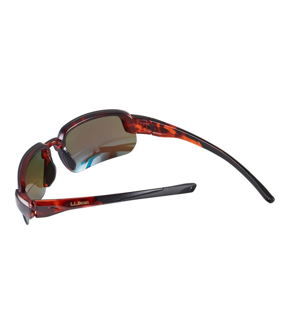 Adults' L.L.Bean Polarized Performance BiFocal Rimless Mirror Sunglasses - L.L.Bean Signature