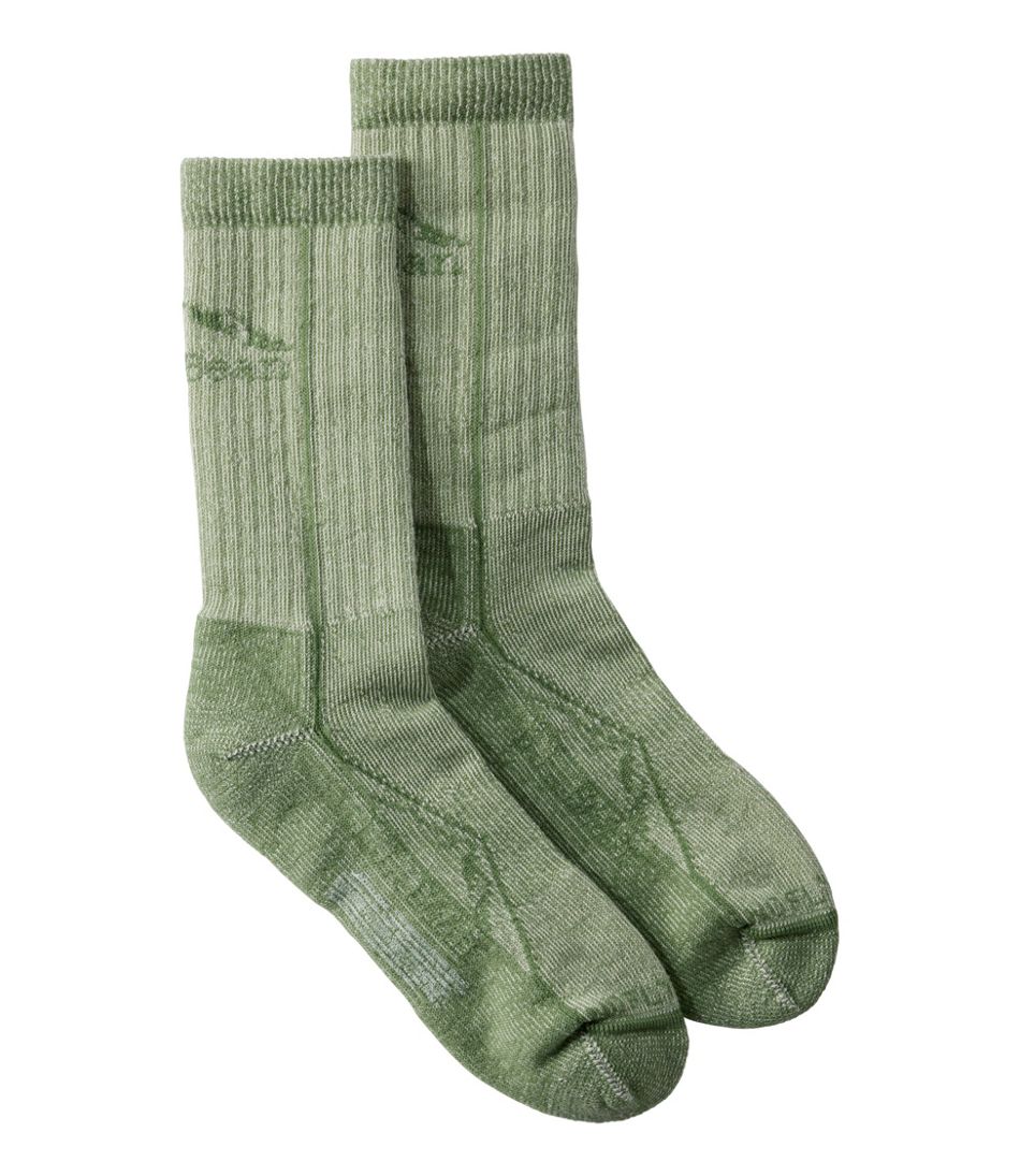 Adults' Cresta Wool No Fly Zone Lightweight Hiking Socks, Crew - L.L.Bean Everyday