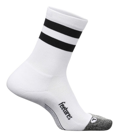 Adults' Feetures Mini Crew Stripe Light Cushion Socks - L.L.Bean Recommended