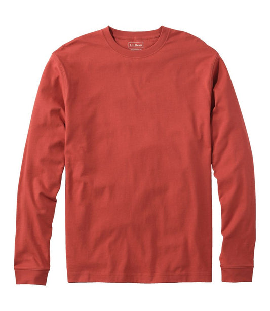 Men's Carefree Unshrinkable Tee, Traditional Fit, Long-Sleeve - L.L.Bean Everyday