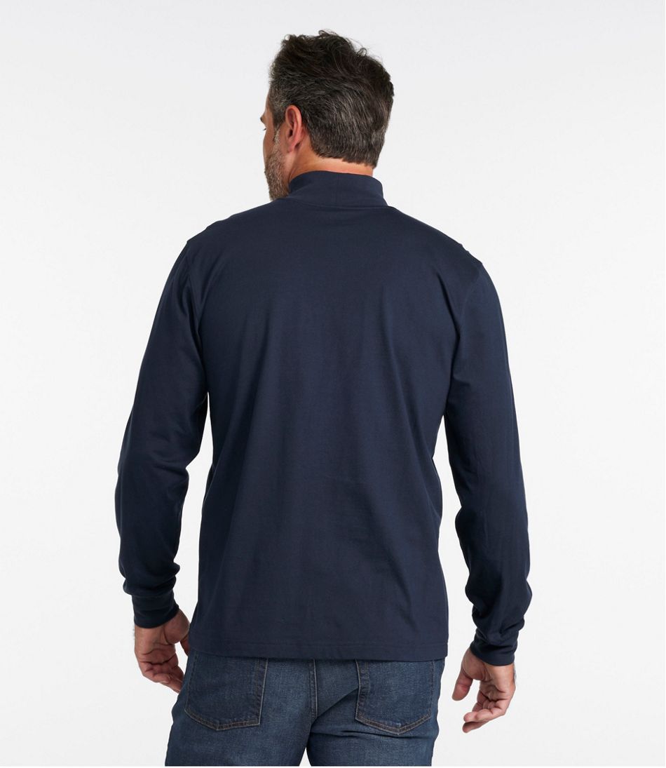 Men's Carefree Unshrinkable Mockneck Shirt - L.L.Bean Great Value