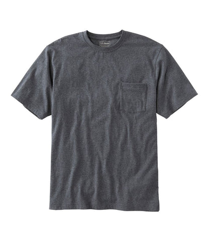 Men's Carefree Unshrinkable Tee with Pocket, Traditional Fit - L.L.Bean Latest