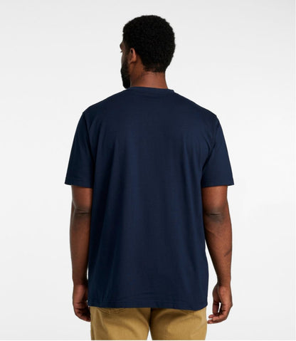Men's Carefree Unshrinkable Tee with Pocket, Traditional Fit - L.L.Bean Latest
