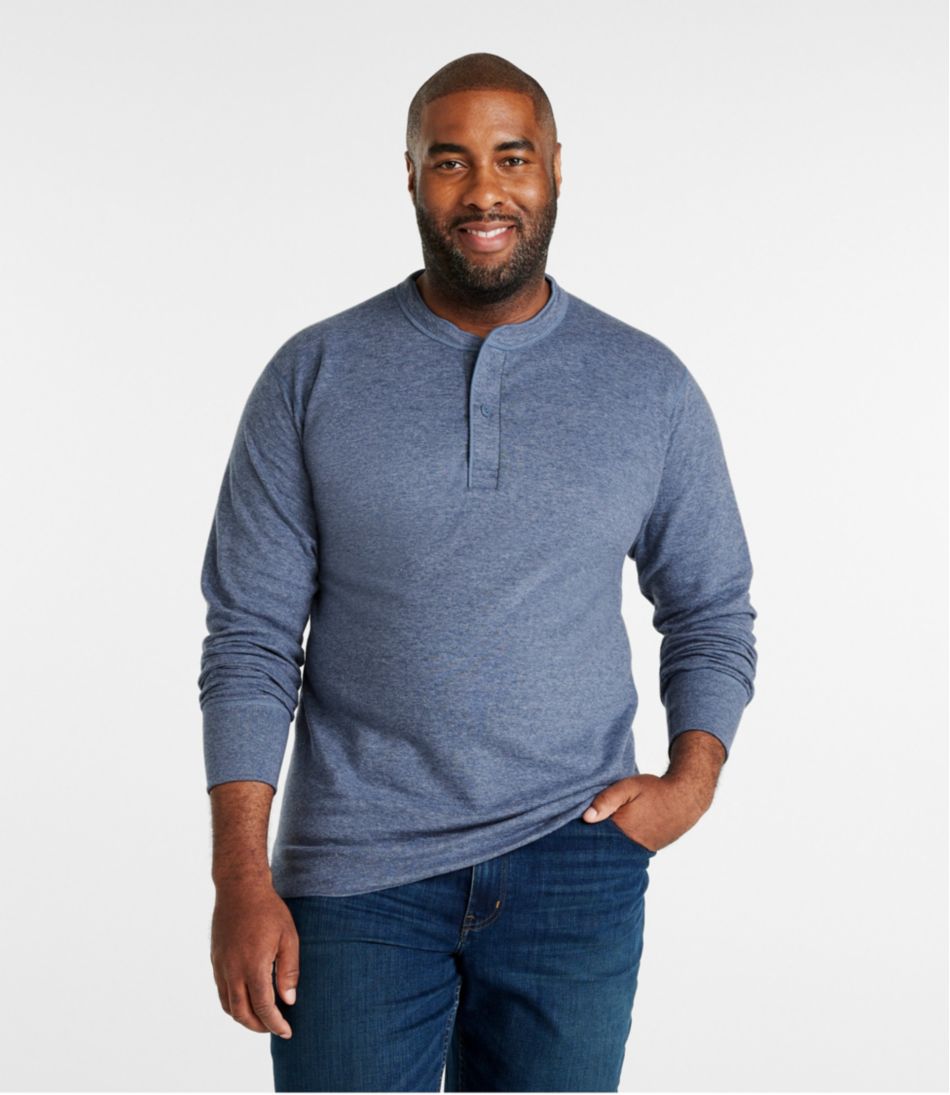Men's Two-Layer River Driver's Shirt®, Traditional Fit Henley - L.L.Bean Recommended