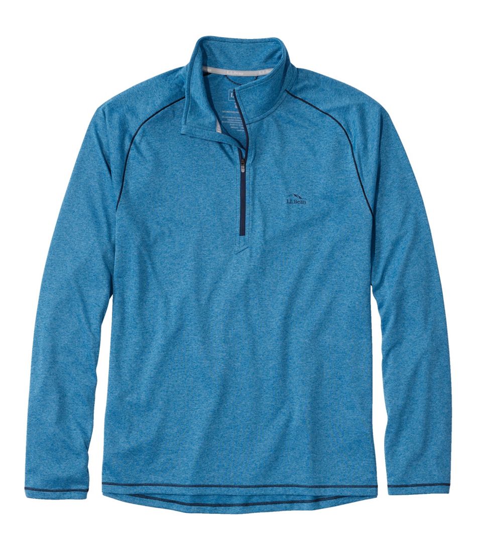Men's Bean's Access Trail Tee, Quarter-Zip - L.L.Bean Classic
