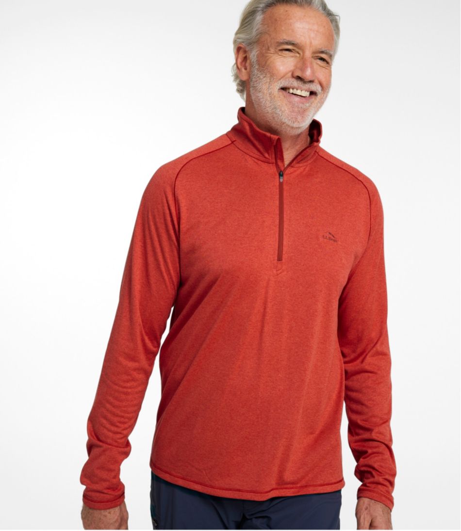 Men's Bean's Access Trail Tee, Quarter-Zip - L.L.Bean Classic