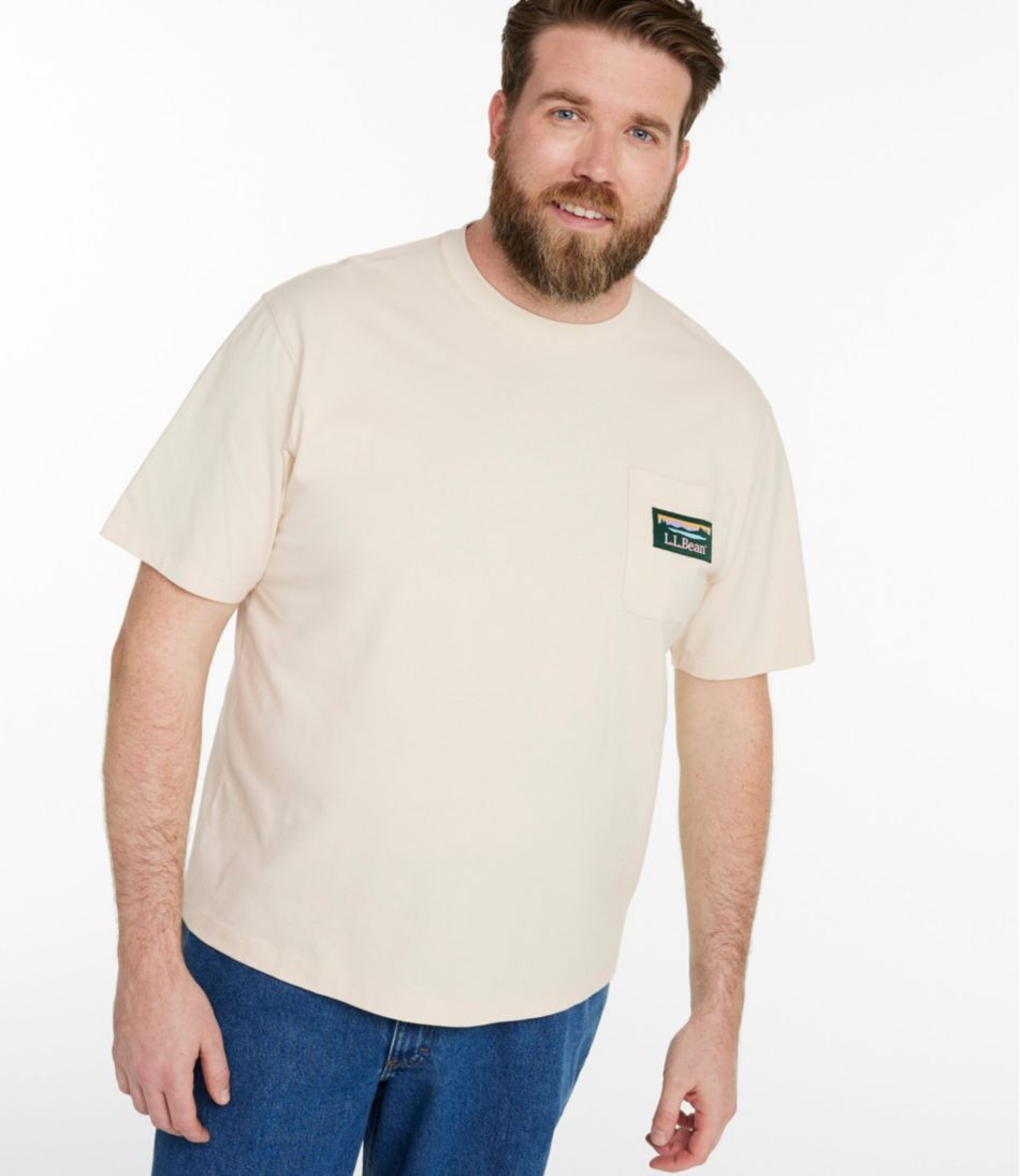 Men's L.L.Bean Katahdin Logo Tee, Short-Sleeve - L.L.Bean Essential