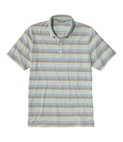 Men's Comfort Stretch Performance® Pima Polo, Short-Sleeve, Stripe - L.L.Bean Latest