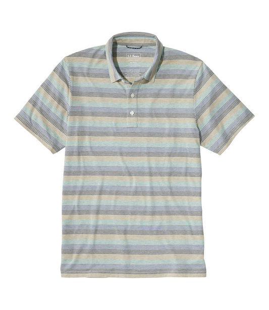 Men's Comfort Stretch Performance® Pima Polo, Short-Sleeve, Stripe - L.L.Bean Latest