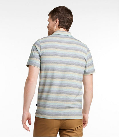 Men's Comfort Stretch Performance® Pima Polo, Short-Sleeve, Stripe - L.L.Bean Latest