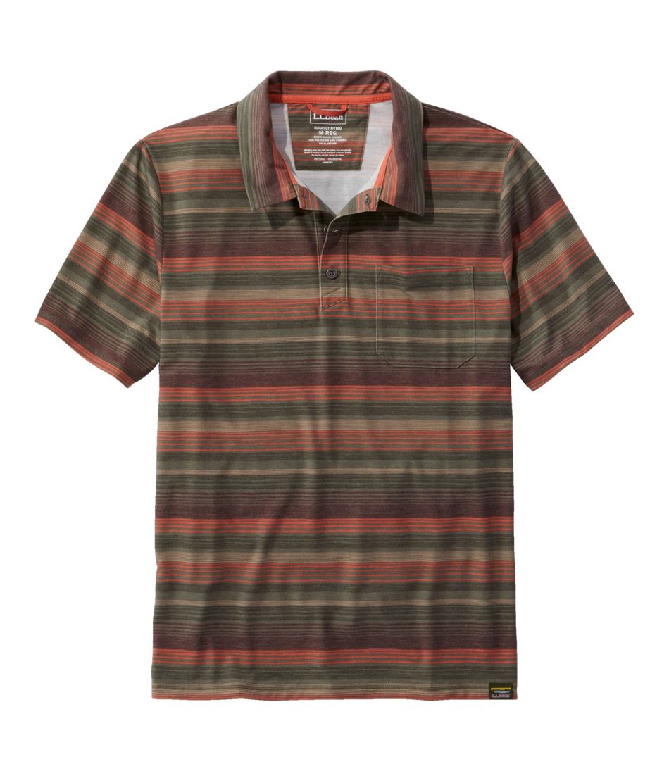 Men's Everyday SunSmart® Polo 2.0, Short-Sleeve Stripe - L.L.Bean Quality