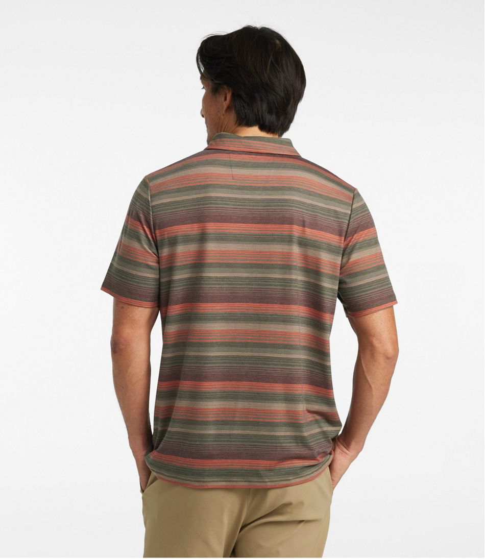 Men's Everyday SunSmart® Polo 2.0, Short-Sleeve Stripe - L.L.Bean Quality