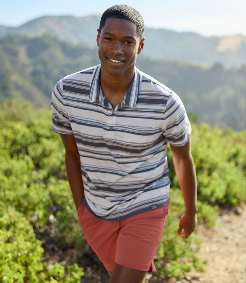 Men's Everyday SunSmart® Polo 2.0, Short-Sleeve Stripe - L.L.Bean Quality