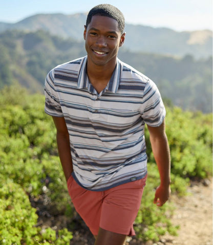 Men's Everyday SunSmart® Polo 2.0, Short-Sleeve Stripe - L.L.Bean Quality