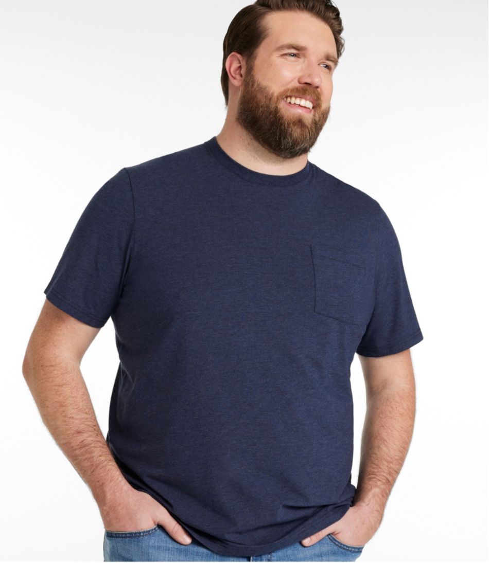 Men's Comfort Stretch Performance® Pima Pocket Tee, Short-Sleeve - L.L.Bean Top Pick