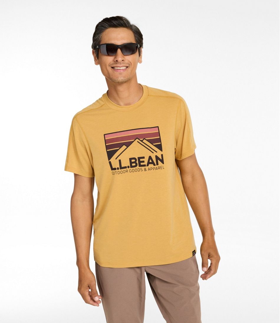 Men's Everyday SunSmart® Tee, Short-Sleeve, Logo - L.L.Bean New