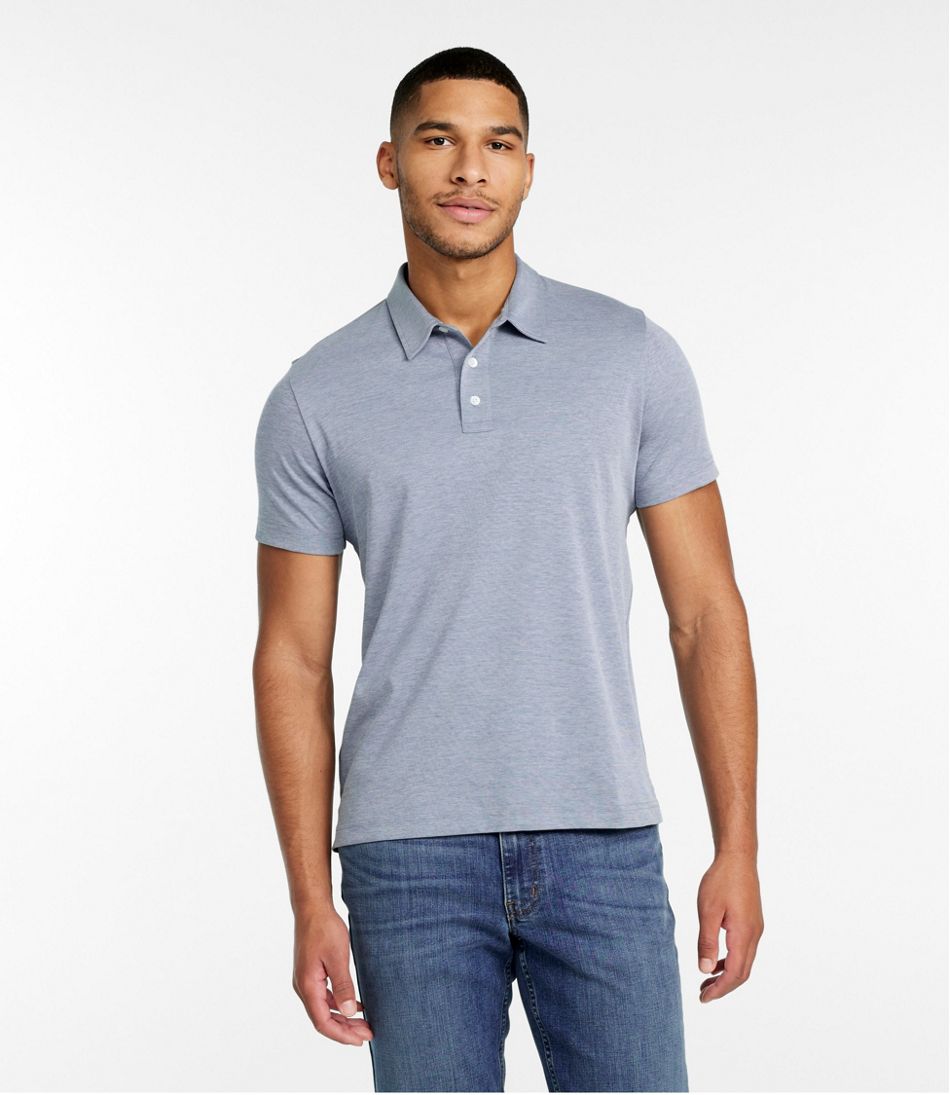 Men's Comfort Stretch Performance® Polo, Short-Sleeve, Slightly Fitted - L.L.Bean Featured