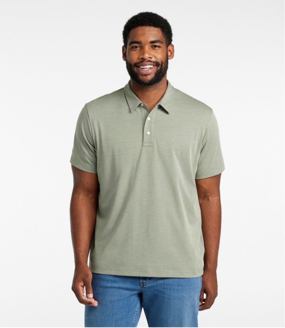 Men's Comfort Stretch Performance® Polo, Short-Sleeve, Slightly Fitted - L.L.Bean Featured