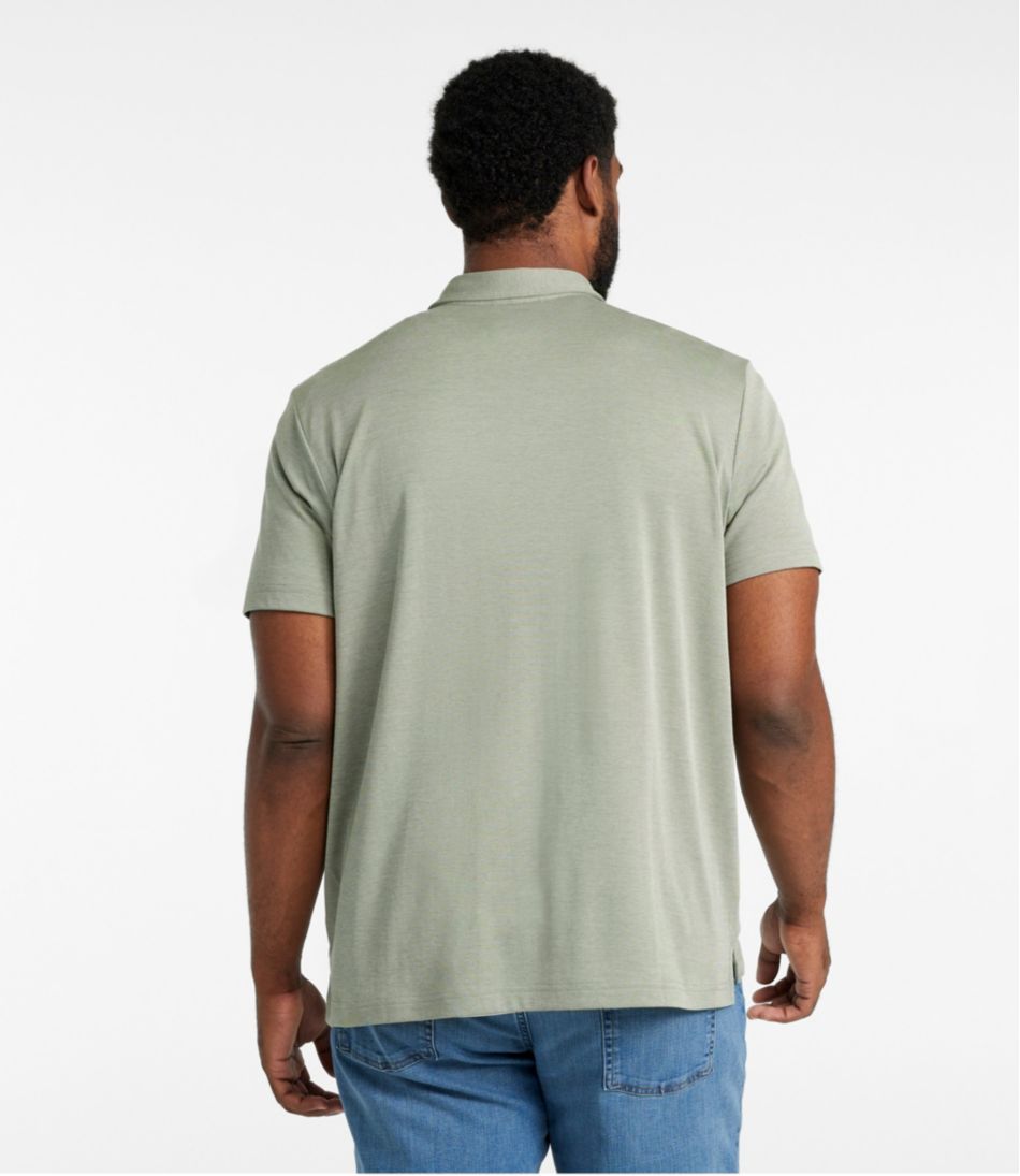 Men's Comfort Stretch Performance® Polo, Short-Sleeve, Slightly Fitted - L.L.Bean Featured