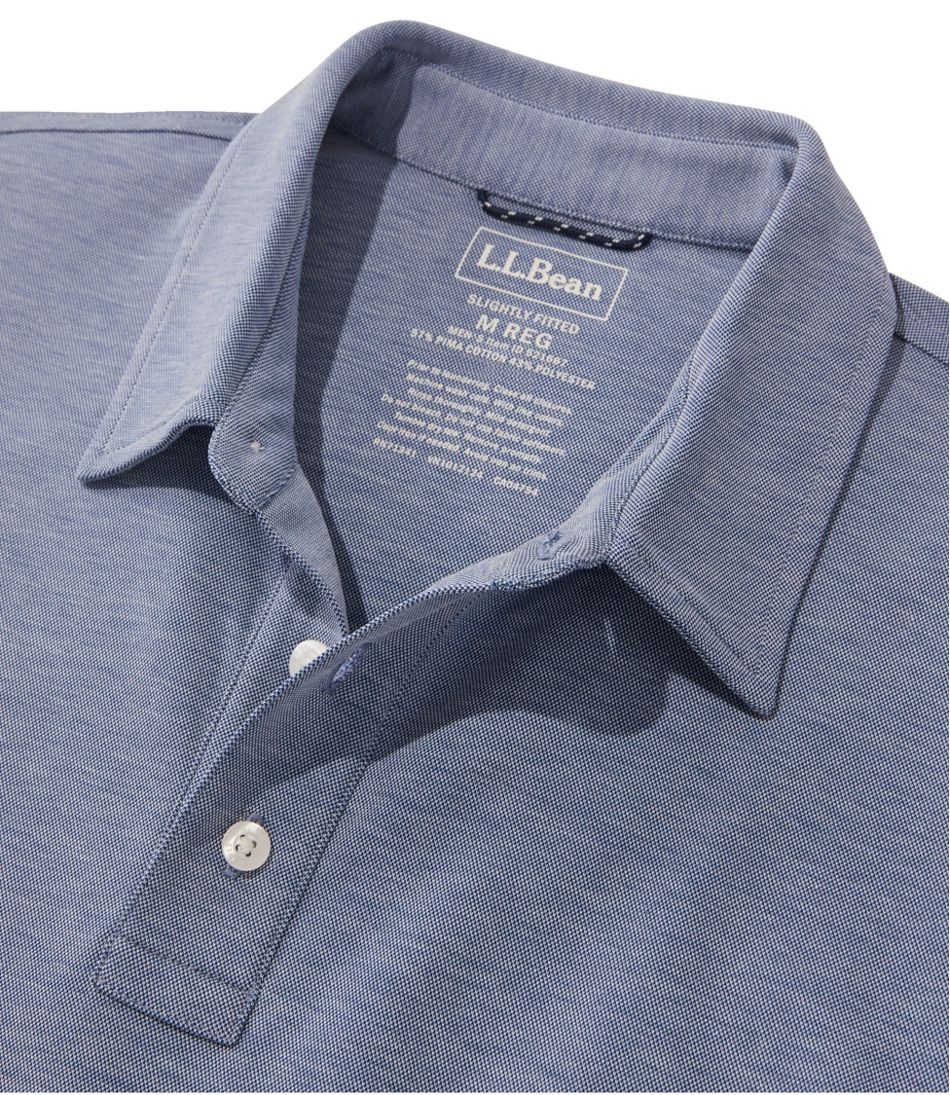 Men's Comfort Stretch Performance® Polo, Short-Sleeve, Slightly Fitted - L.L.Bean Featured