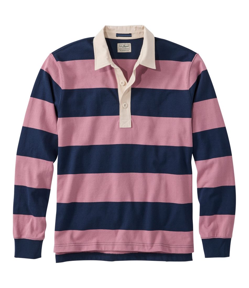 Men's Bean's Vintage Soft Rugby, Stripe - L.L.Bean Recommended