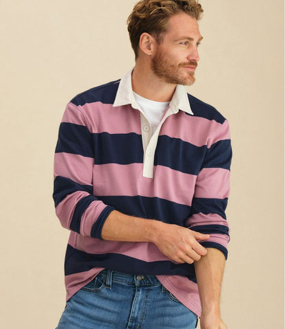 Men's Bean's Vintage Soft Rugby, Stripe - L.L.Bean Recommended