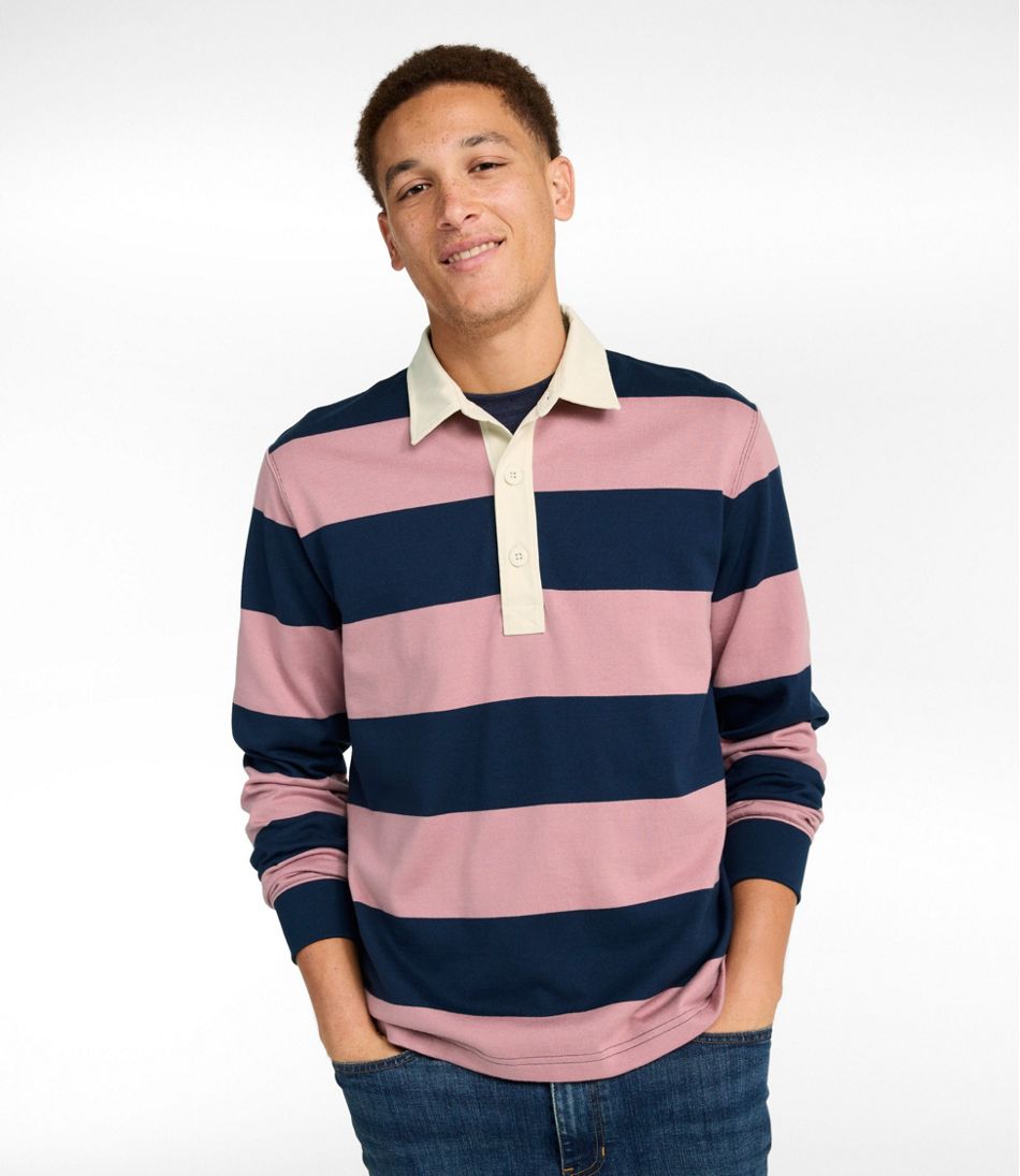 Men's Bean's Vintage Soft Rugby, Stripe - L.L.Bean Recommended