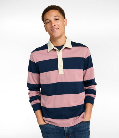 Men's Bean's Vintage Soft Rugby, Stripe - L.L.Bean Recommended