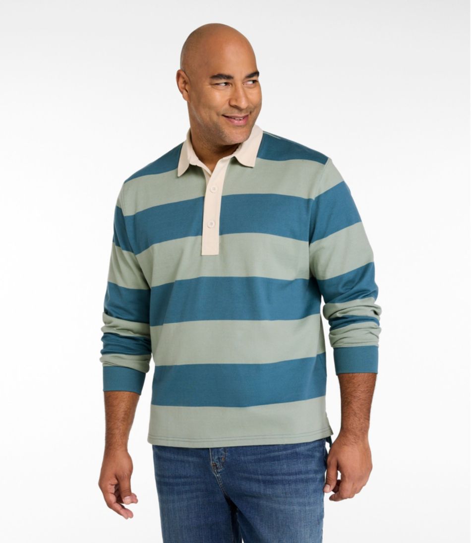 Men's Bean's Vintage Soft Rugby, Stripe - L.L.Bean Recommended