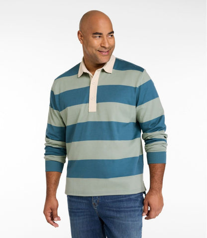 Men's Bean's Vintage Soft Rugby, Stripe - L.L.Bean Recommended