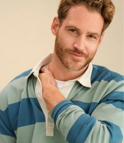 Men's Bean's Vintage Soft Rugby, Stripe - L.L.Bean Recommended