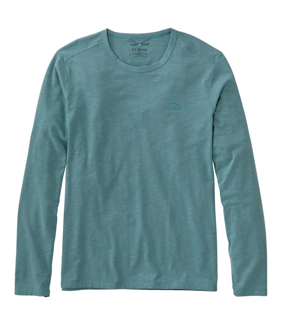 Men's Insect Shield Field Tee, Long-Sleeve - L.L.Bean Signature