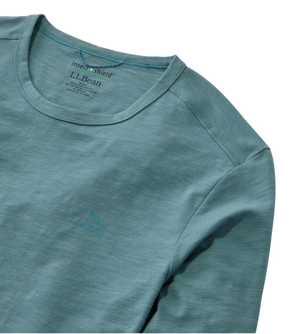Men's Insect Shield Field Tee, Long-Sleeve - L.L.Bean Signature