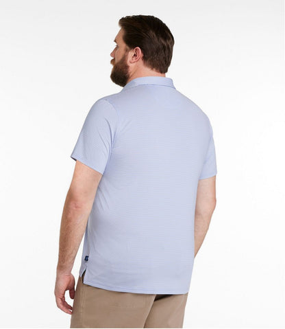Men's Comfort Stretch Performance® Party Polo, Slightly Fitted, Short-Sleeve, Stripe - L.L.Bean Value