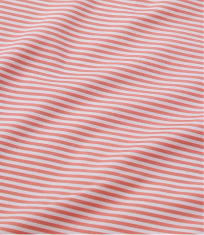 Men's Comfort Stretch Performance® Party Polo, Slightly Fitted, Short-Sleeve, Stripe - L.L.Bean Value