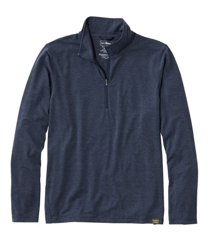 Men's Everyday SunSmart® Tee, Long-Sleeve Quarter-Zip - L.L.Bean Great Value