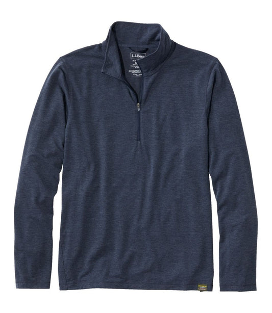 Men's Everyday SunSmart® Tee, Long-Sleeve Quarter-Zip - L.L.Bean Great Value