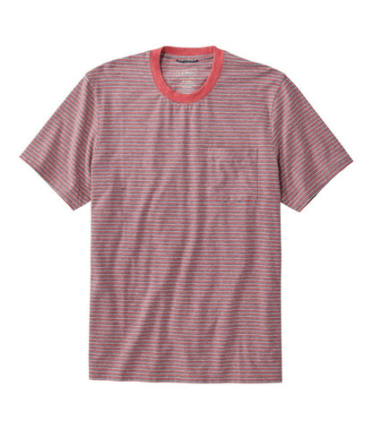 Men's Comfort Stretch Performance® Pima Pocket Tee, Short-Sleeve, Stripe - L.L.Bean Latest